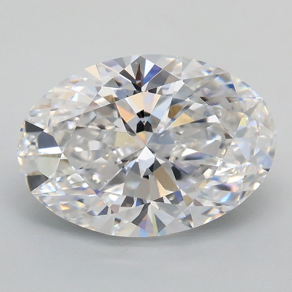 3.08 ct. oval Lab Grown Diamond front image