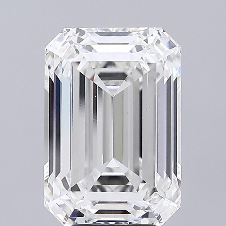 7.17 ct. emerald Lab Grown Diamond front image