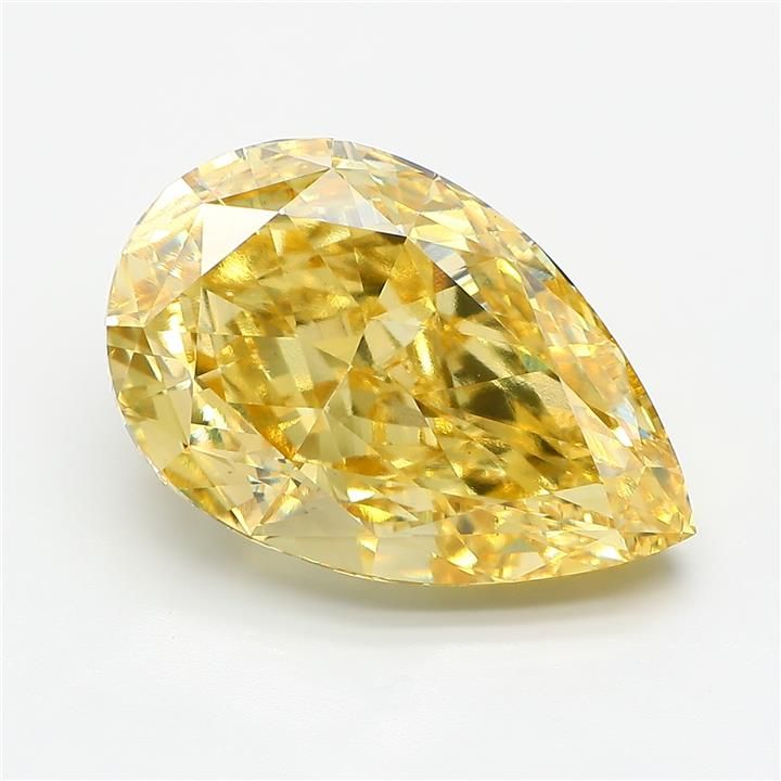 11.74 ct. pear Lab Grown Diamond front image