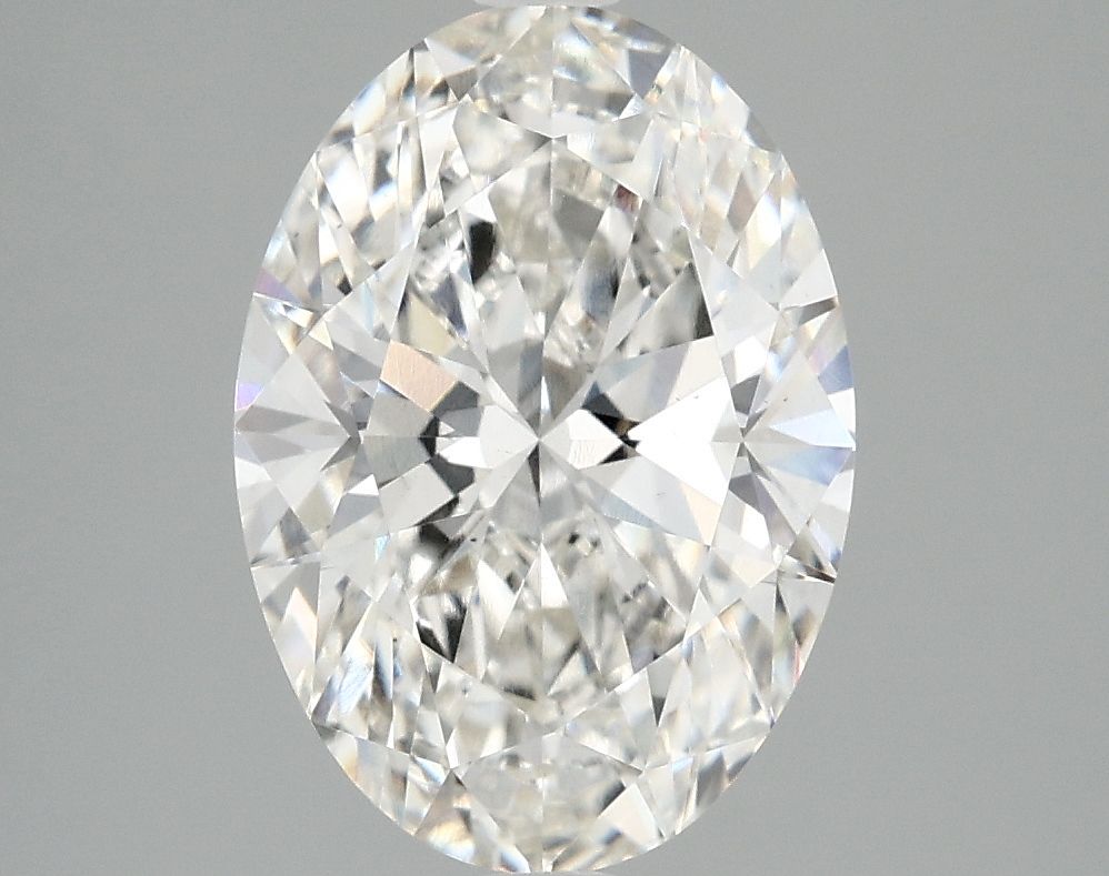 3.02 ct. oval Lab Grown Diamond front image