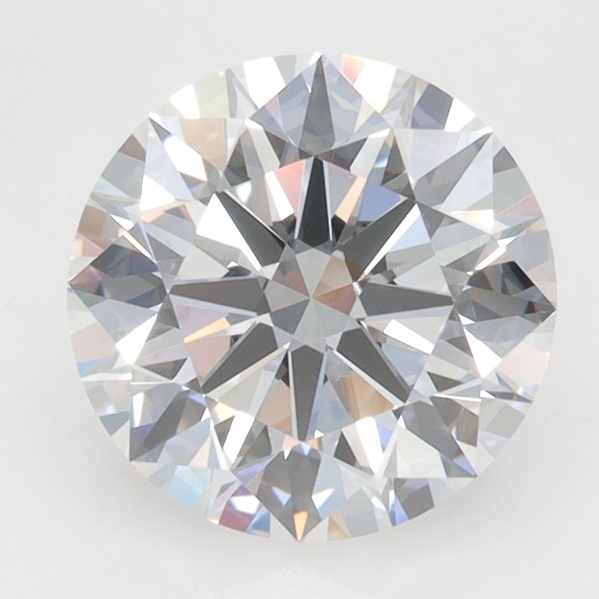 Diament LG okrągły, 3.09 ct, E, VVS1, szlif EX
