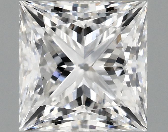 1.07 ct. princess Lab Grown Diamond front image