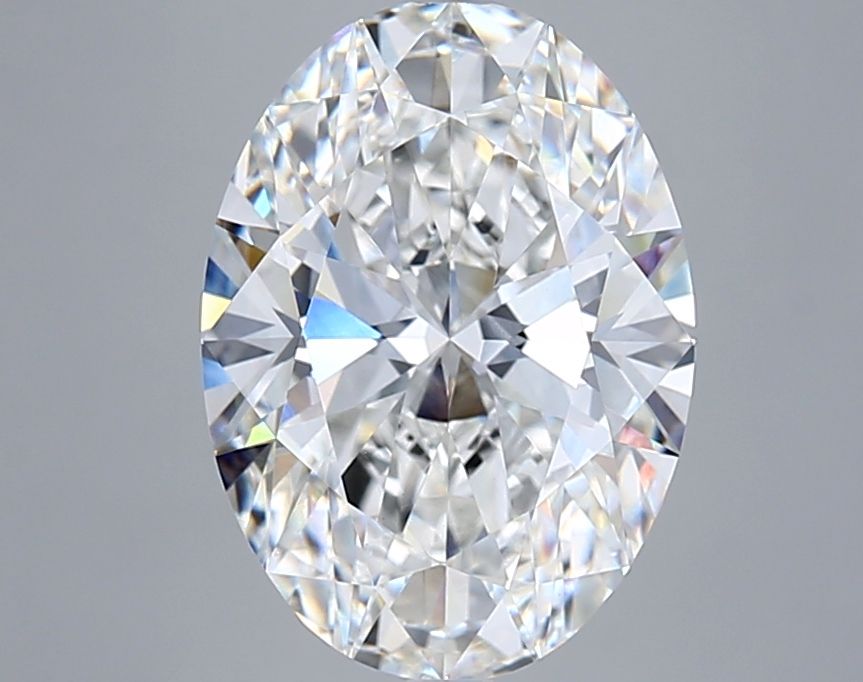7.52 ct. oval Lab Grown Diamond front image