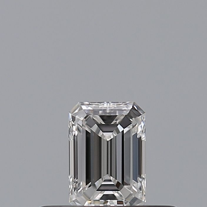 Diamant Émeraude 0.24 ct - Couleur E - Pureté VVS2