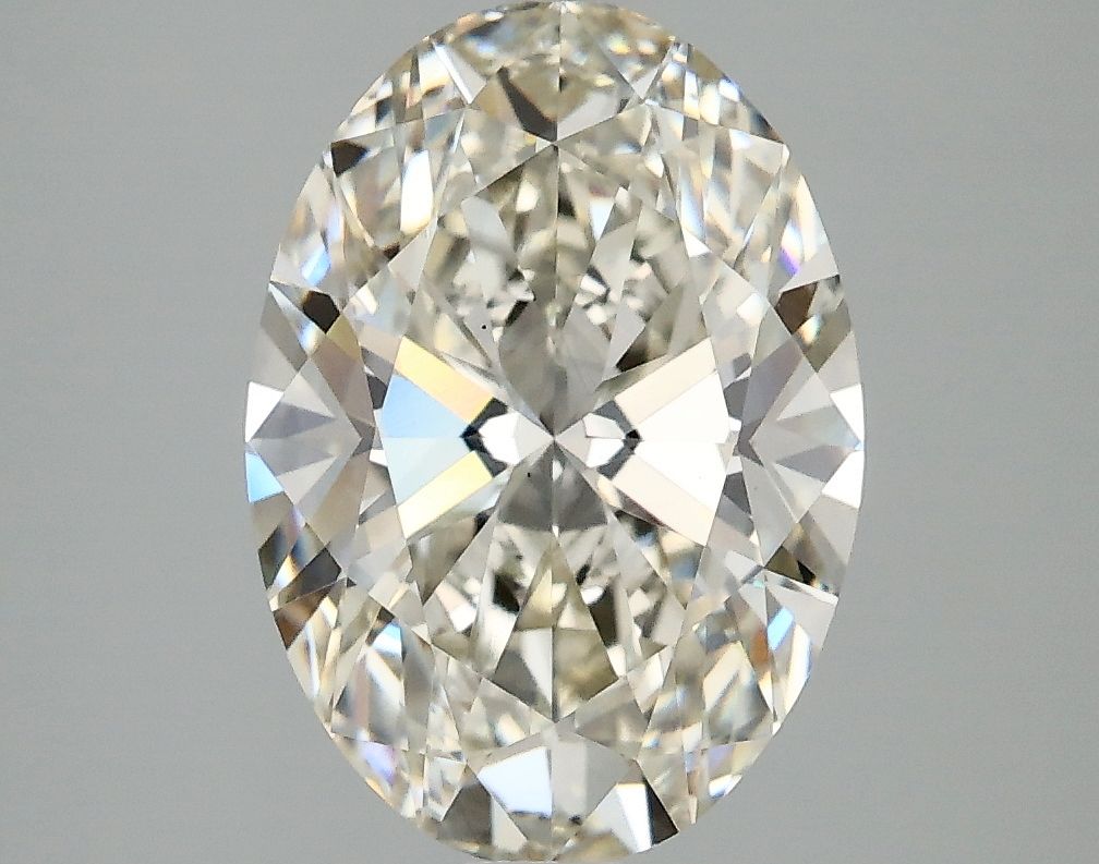 3.06 ct. oval Lab Grown Diamond front image