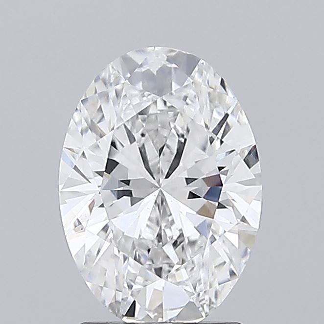 2.09 ct. oval Lab Grown Diamond front image