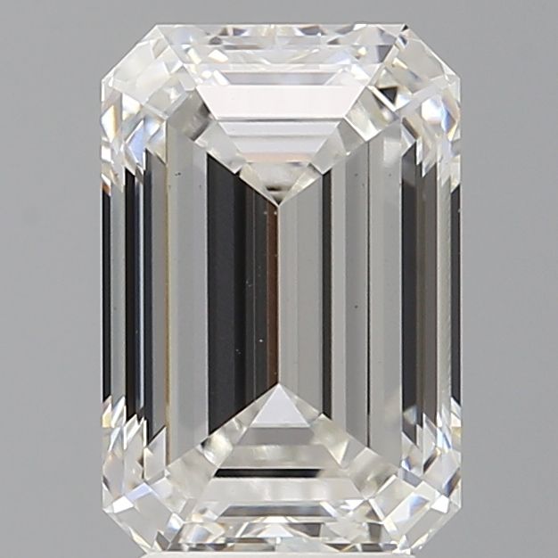 3.60 ct. emerald Lab Grown Diamond front image