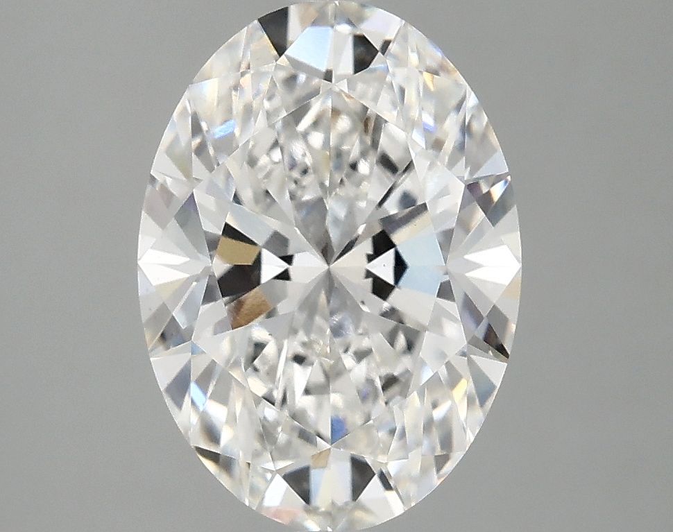 3.04 ct. oval Lab Grown Diamond front image