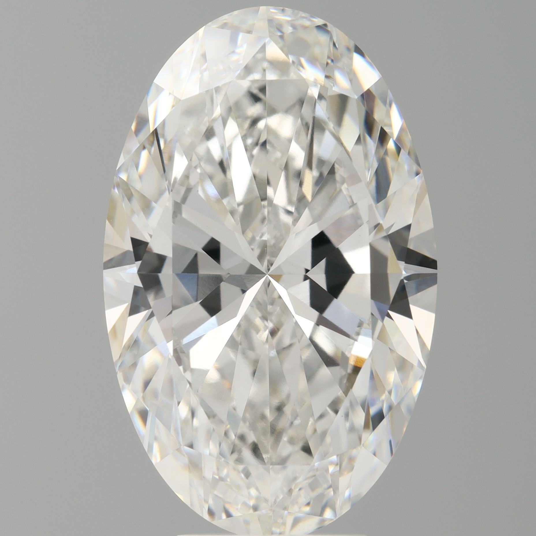7.01 ct. oval Lab Grown Diamond front image