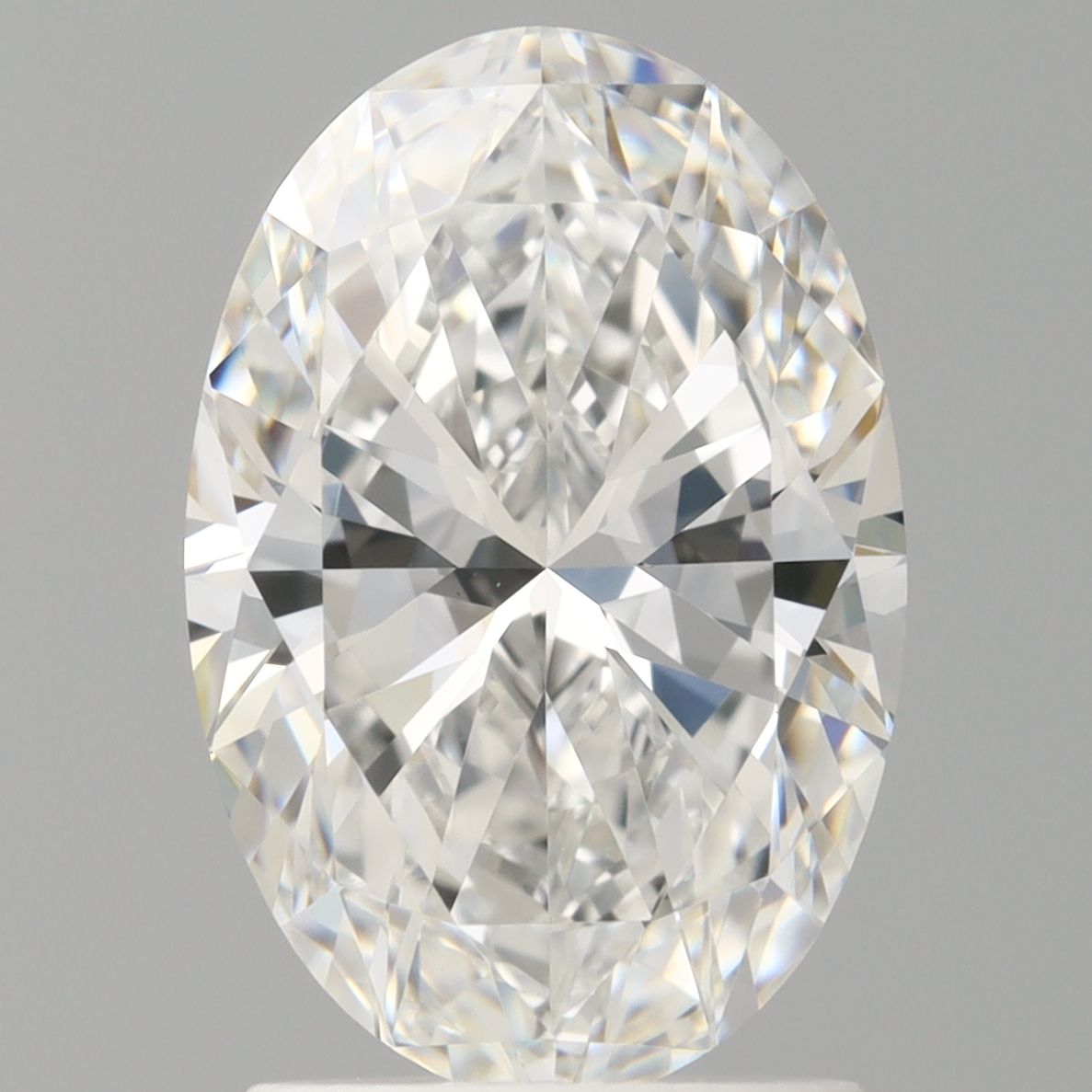 2.01 ct. oval Lab Grown Diamond front image