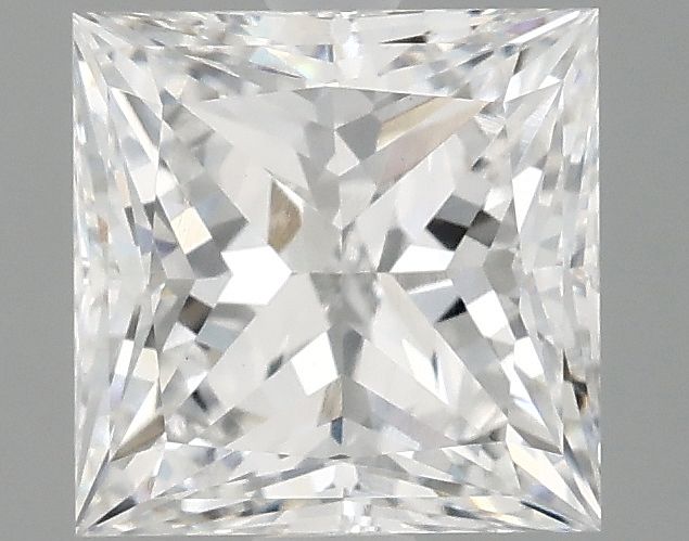 2.09 ct. princess Lab Grown Diamond front image