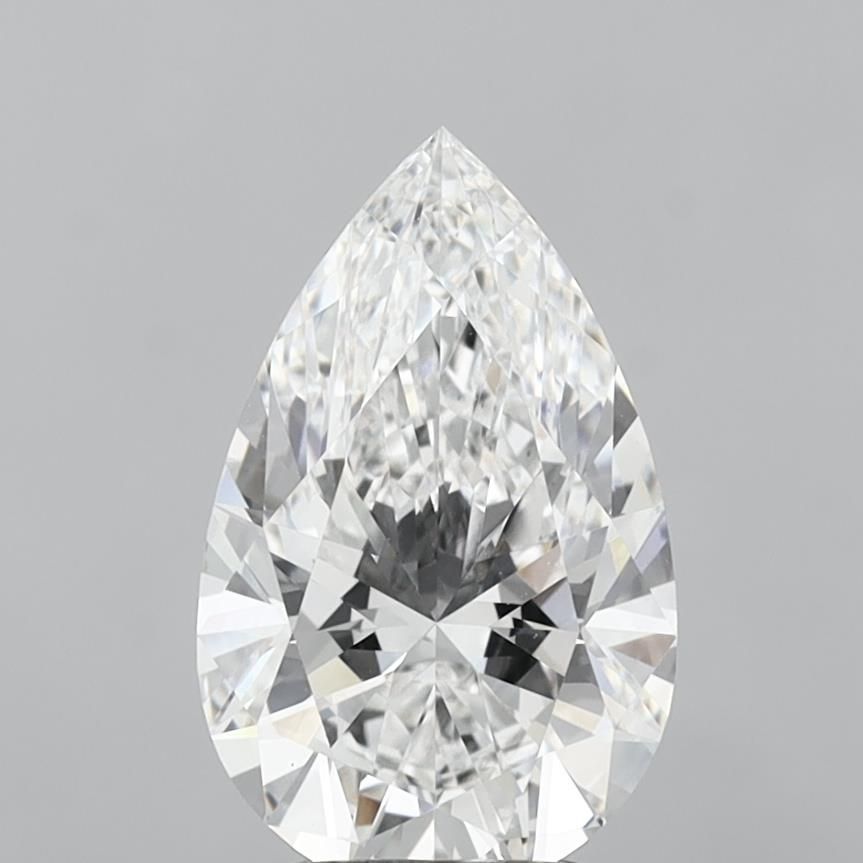 3.04 ct. pear Lab Grown Diamond front image