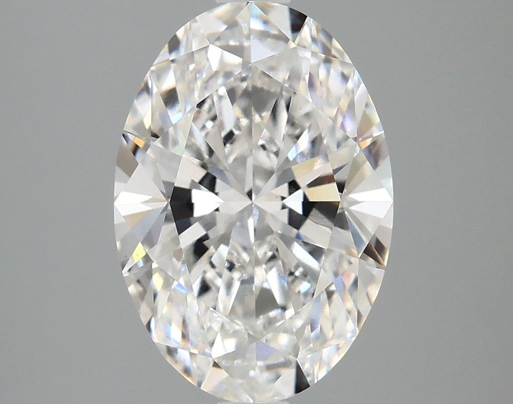 2.85 ct. oval Lab Grown Diamond front image