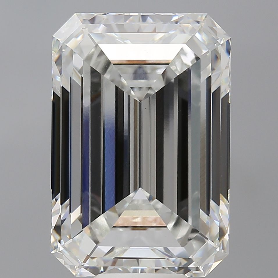 12.10 ct. emerald Lab Grown Diamond front image