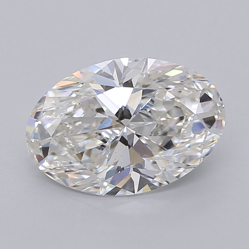 3.04 ct. oval Lab Grown Diamond front image