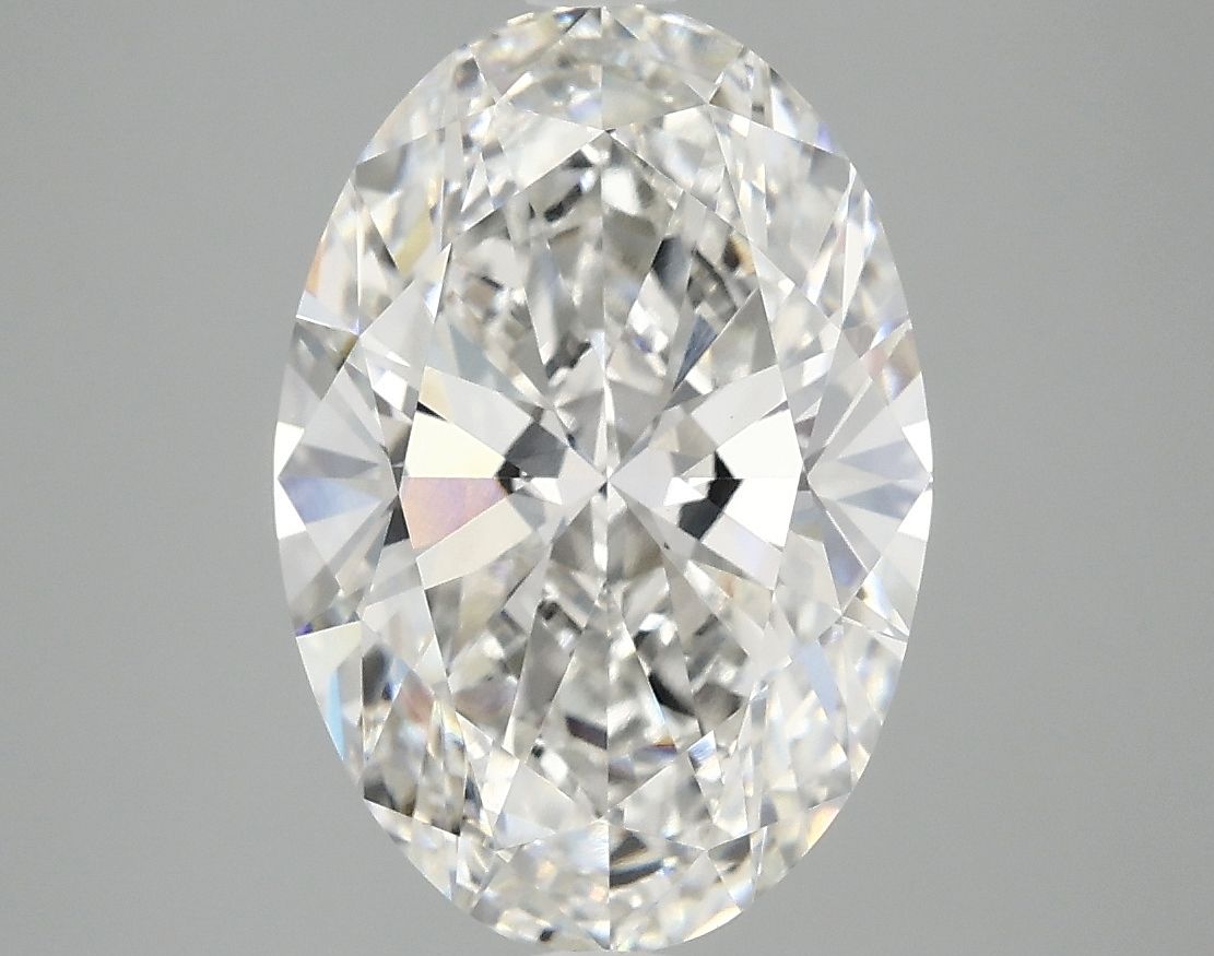3.93 ct. oval Lab Grown Diamond front image