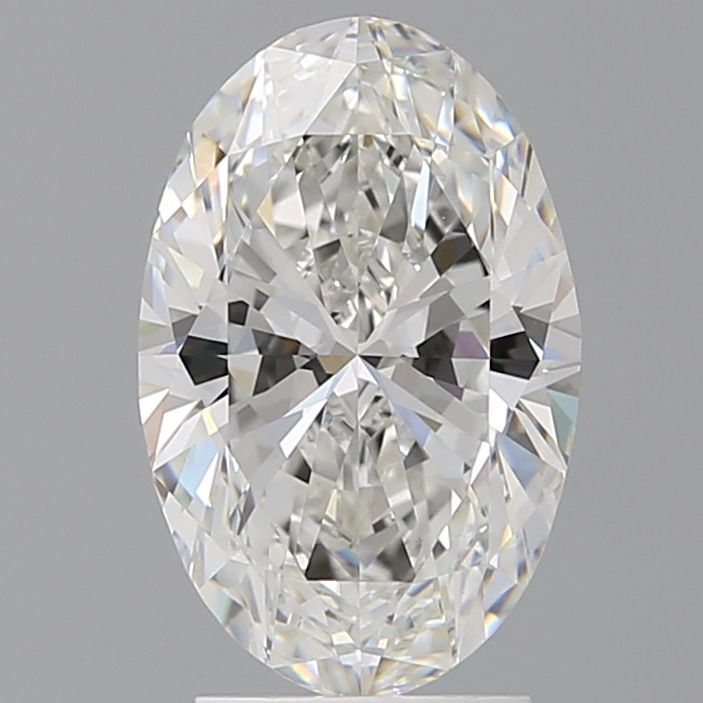 3.02 ct. oval Lab Grown Diamond front image
