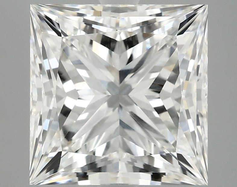 4.12 ct. princess Lab Grown Diamond front image