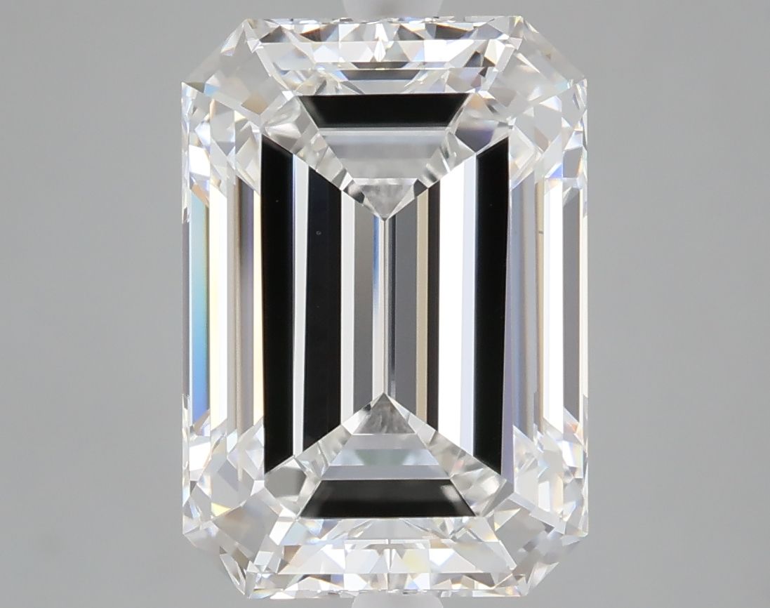 6.02 ct. emerald Lab Grown Diamond front image