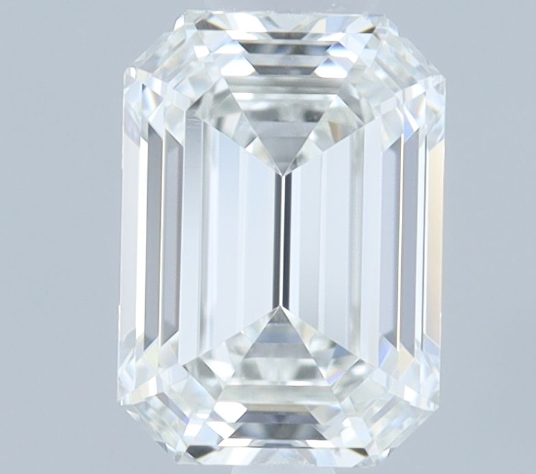 Diamant Émeraude 0.42 ct - Couleur H - Pureté IF