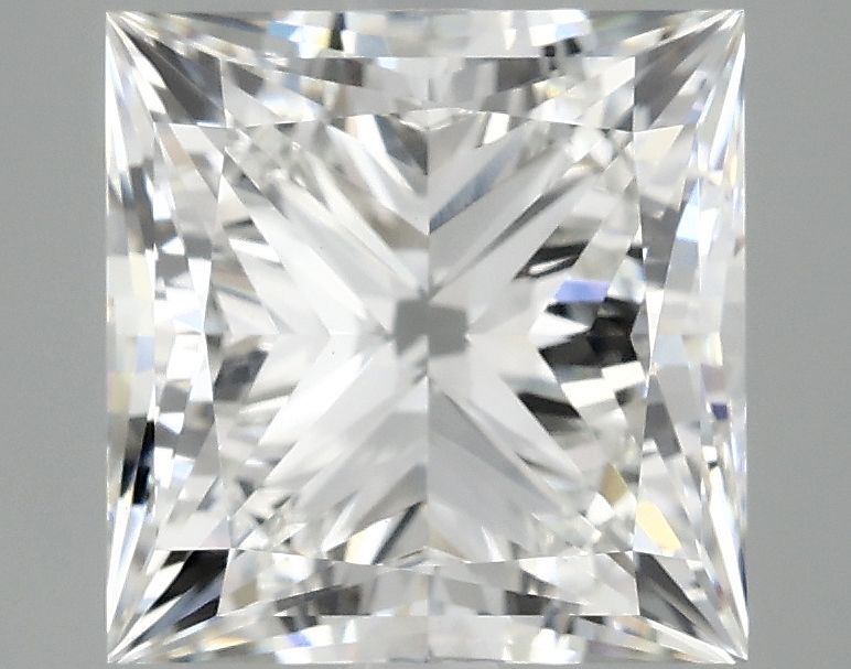 4.13 ct. princess Lab Grown Diamond front image