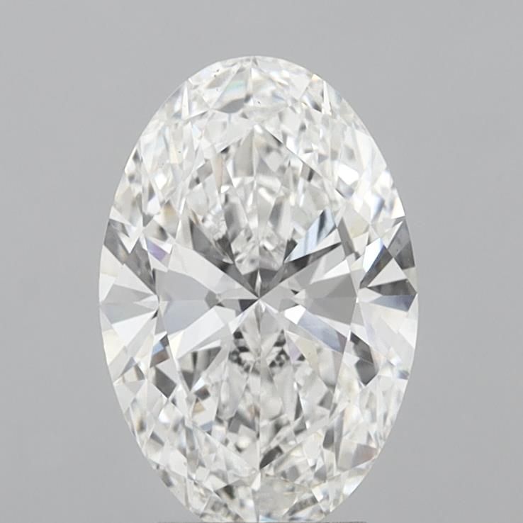 4.04 ct. oval Lab Grown Diamond front image
