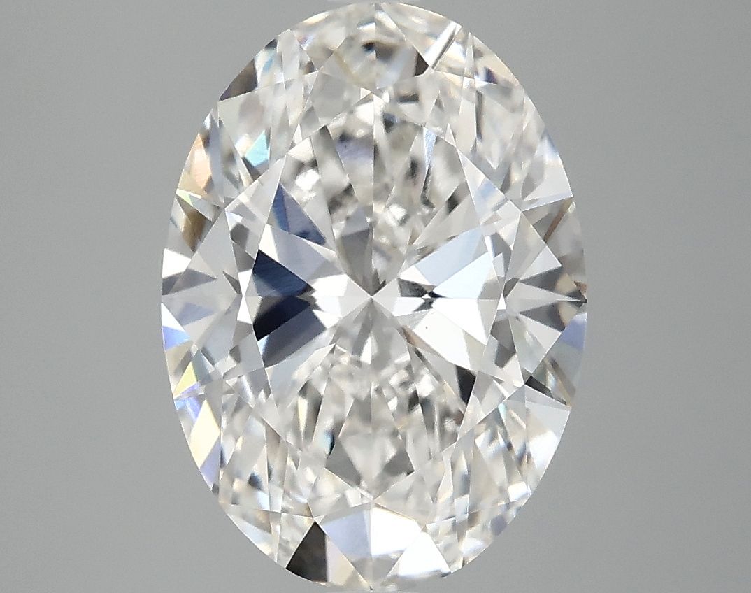 4.05 ct. oval Lab Grown Diamond front image