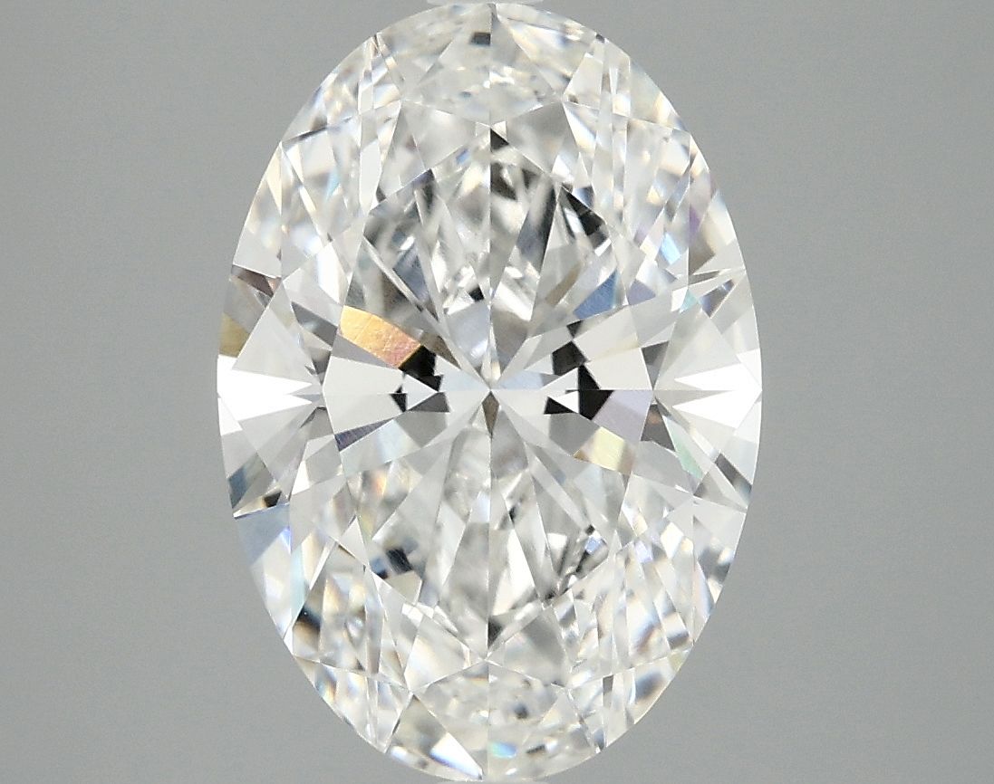 3.87 ct. oval Lab Grown Diamond front image