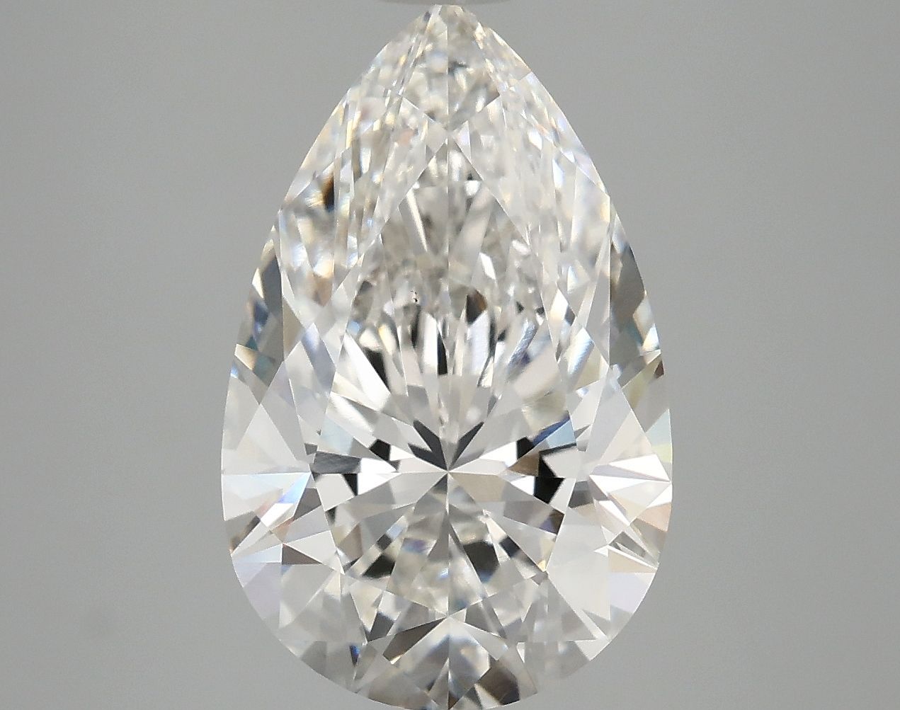 4.06 ct. pear Lab Grown Diamond front image