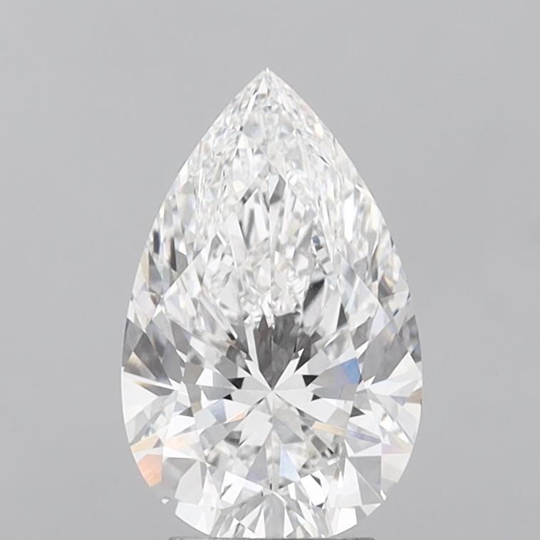4.06 ct. pear Lab Grown Diamond front image