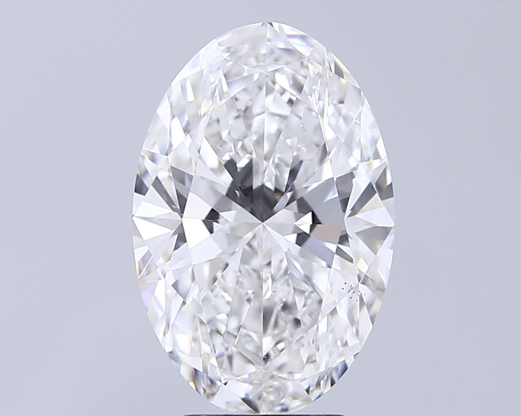 5.02 ct. oval Lab Grown Diamond front image