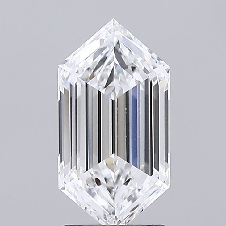 1.85 ct lab-grown Hexagonal Diamond