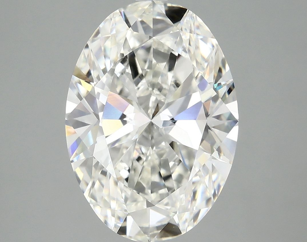 3.78 ct. oval Lab Grown Diamond front image