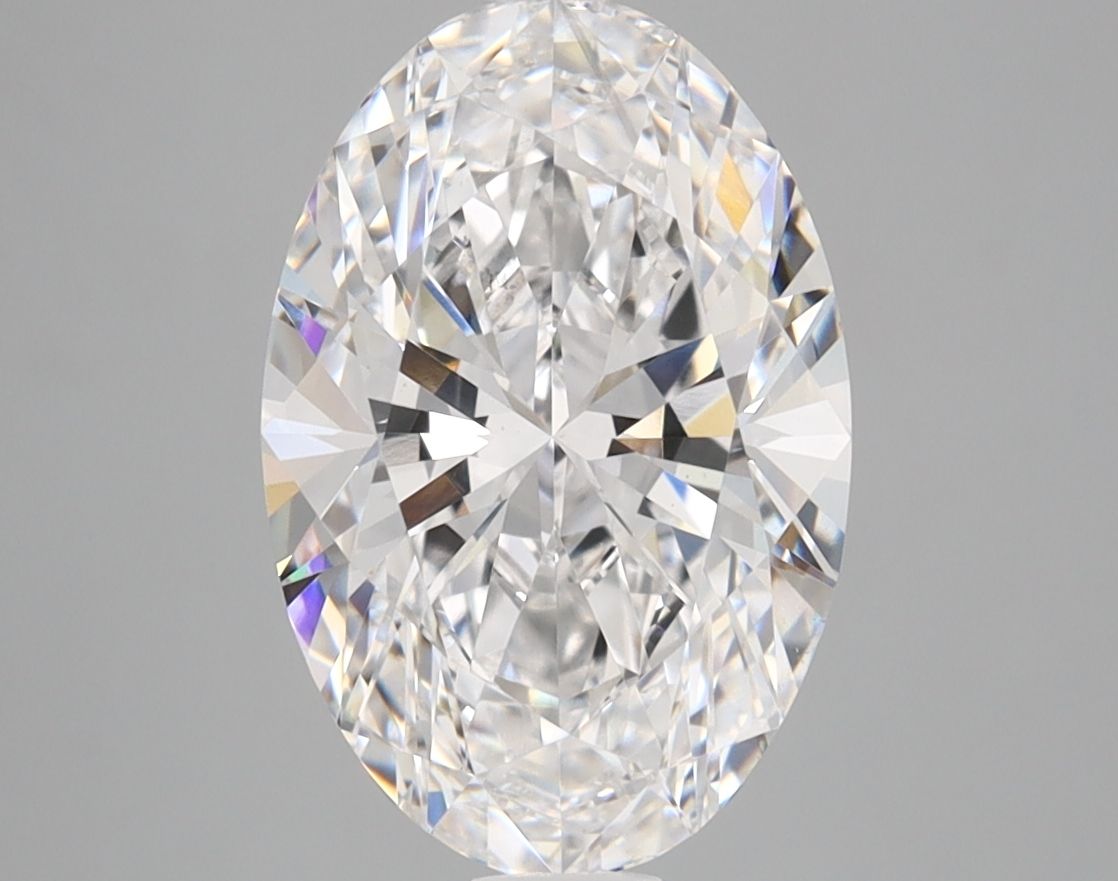 3.08 ct. oval Lab Grown Diamond front image