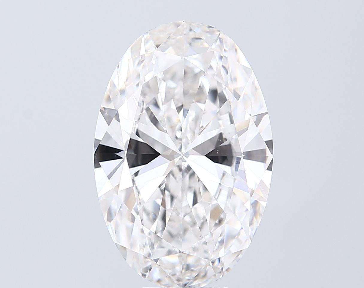 8.02 ct. oval Lab Grown Diamond front image