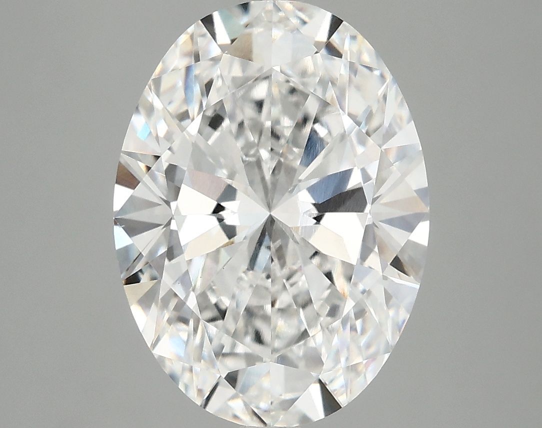 3.91 ct. oval Lab Grown Diamond front image