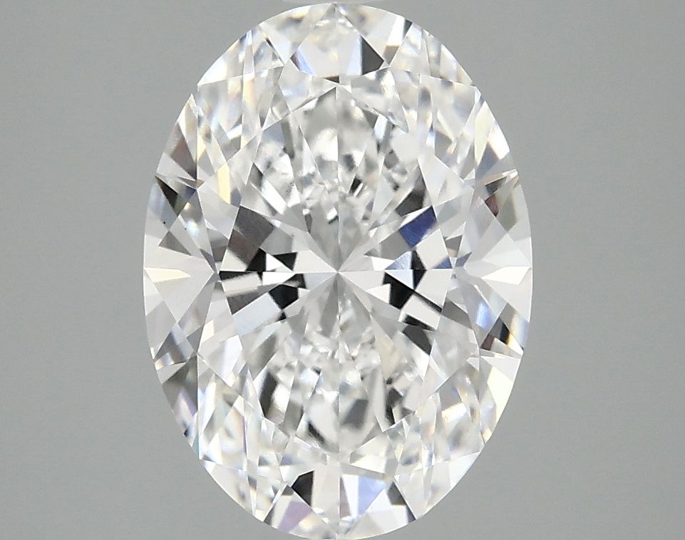 3.02 ct. oval Lab Grown Diamond front image