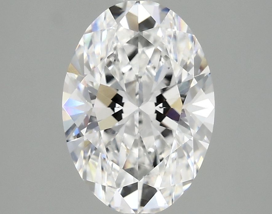 2.10 ct. oval Lab Grown Diamond front image