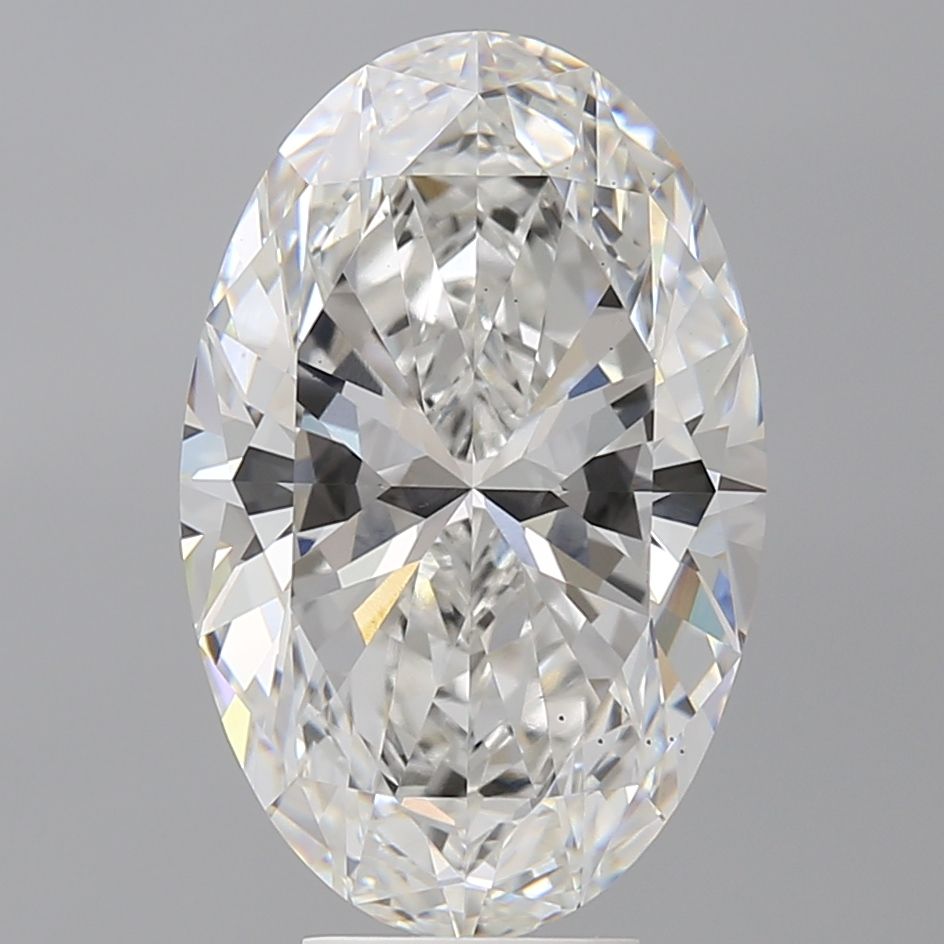 6.60 ct. oval Lab Grown Diamond front image