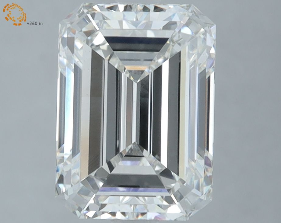 3.10 ct. emerald Lab Grown Diamond front image