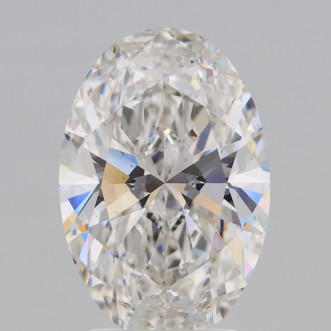 3.07 carat f VS1 EX Cut IGI oval diamond