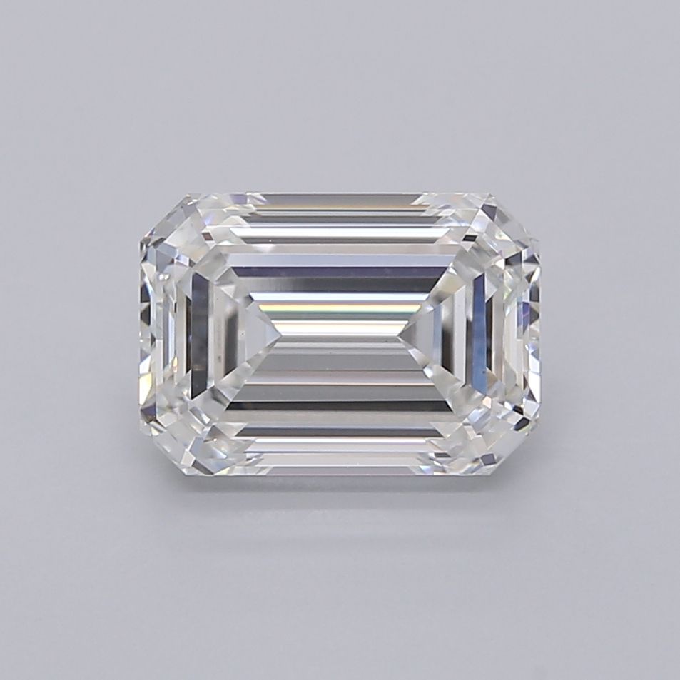 3.02 ct. emerald Lab Grown Diamond front image