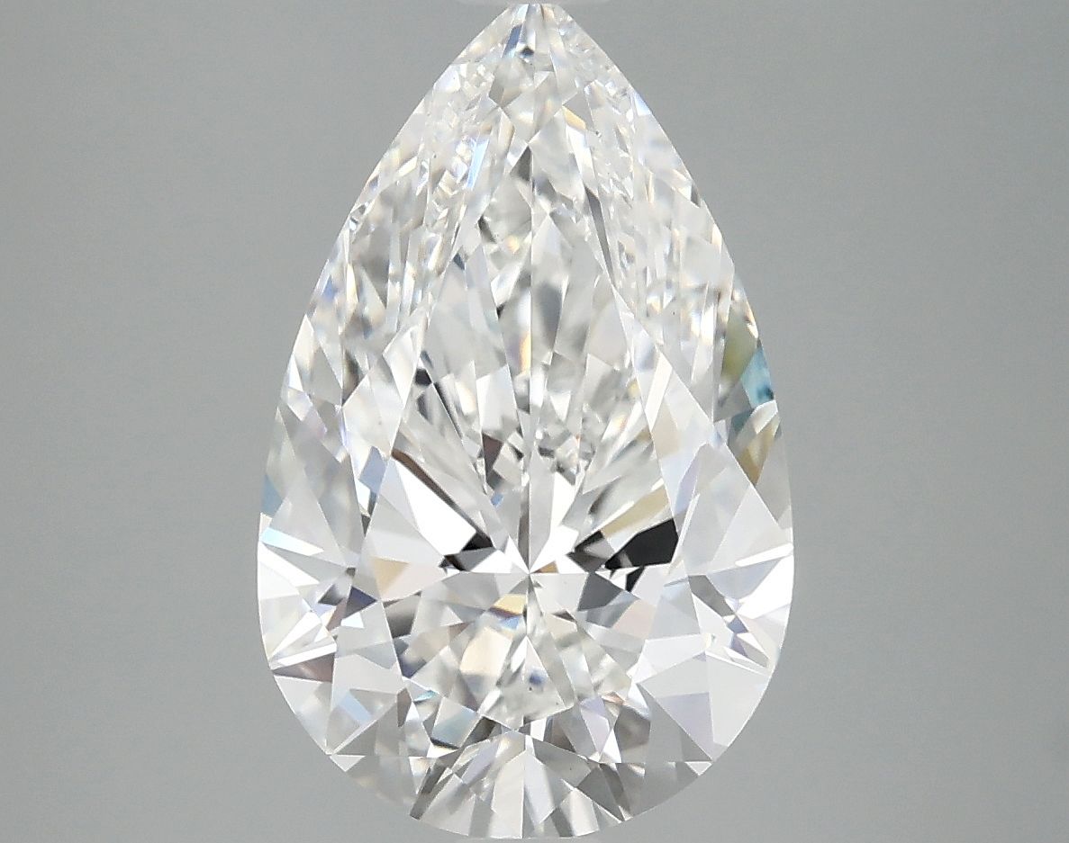 4.10 ct. pear Lab Grown Diamond front image
