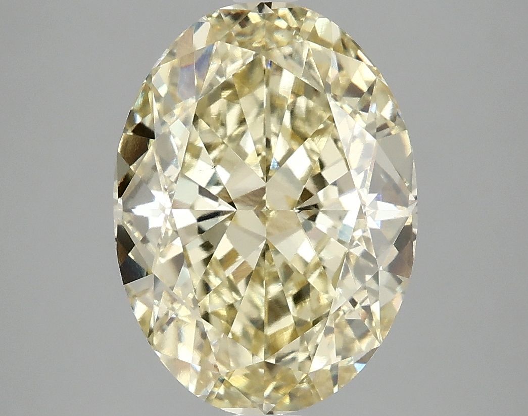 5.09 ct. oval Lab Grown Diamond front image
