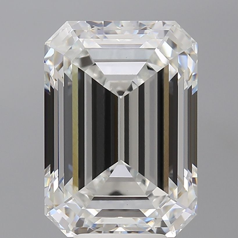 7.57 ct. emerald Lab Grown Diamond front image