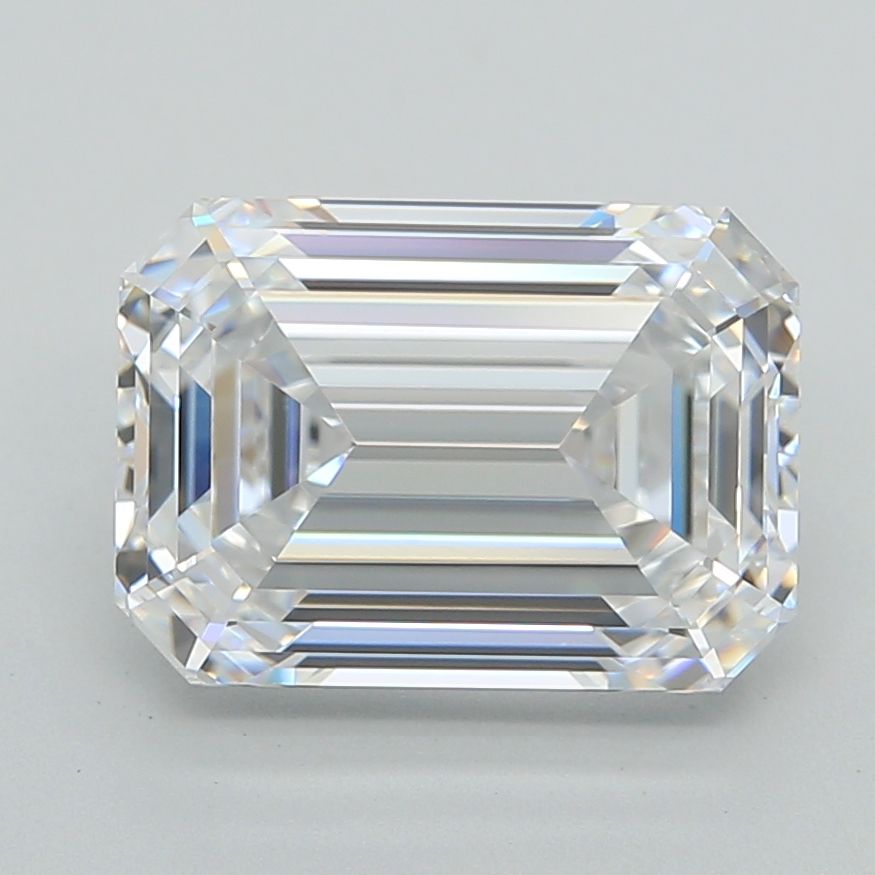 4.10 ct. emerald Lab Grown Diamond front image