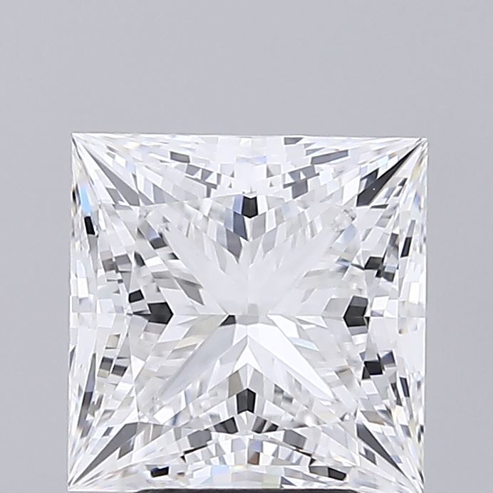 4.02 ct. princess Lab Grown Diamond front image