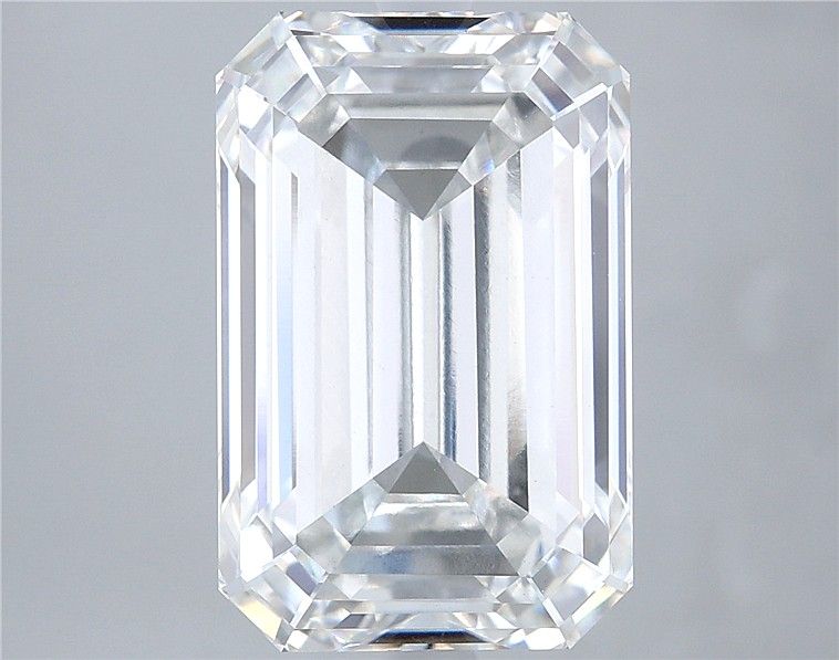 7.13 ct. emerald Lab Grown Diamond front image