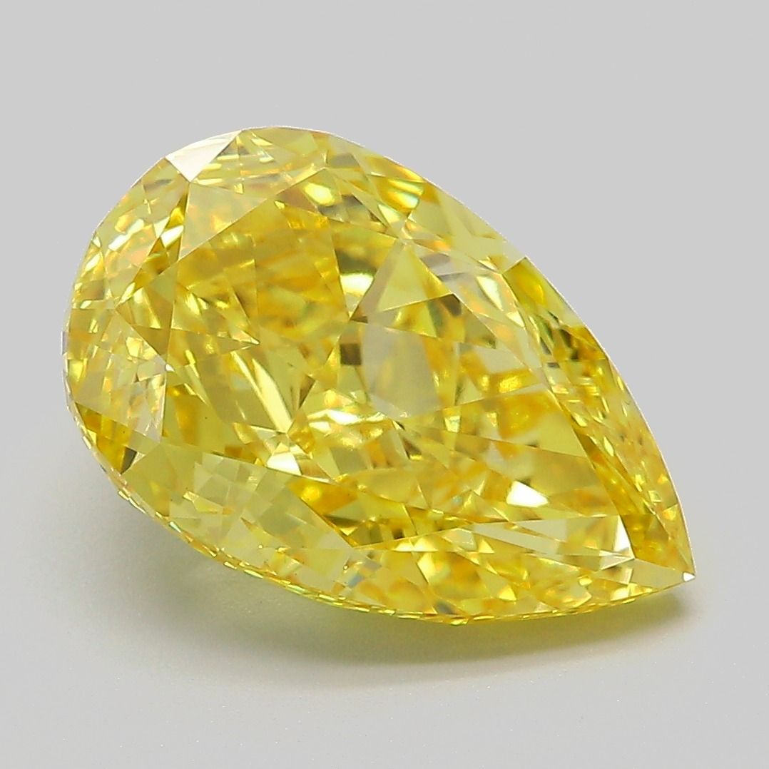 5.21 ct. pear Lab Grown Diamond front image