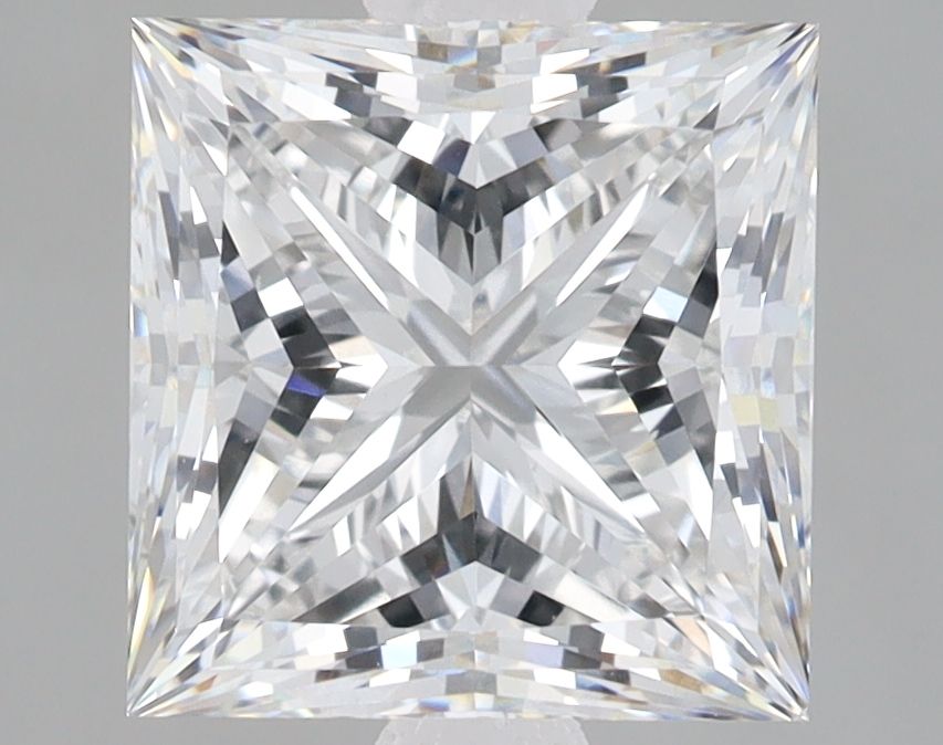 4.02 ct. princess Lab Grown Diamond front image
